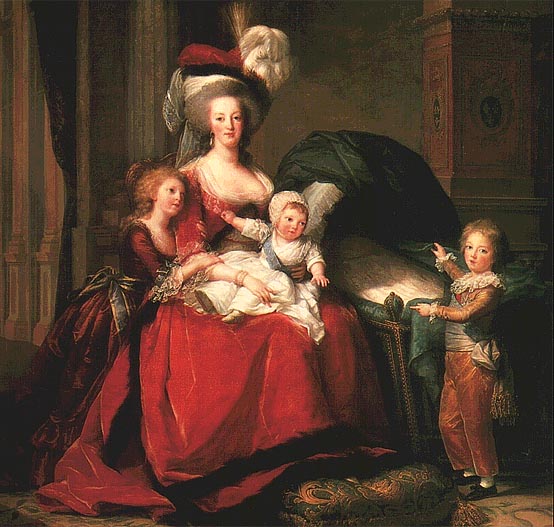 Mária Antoinette és gyerekei
